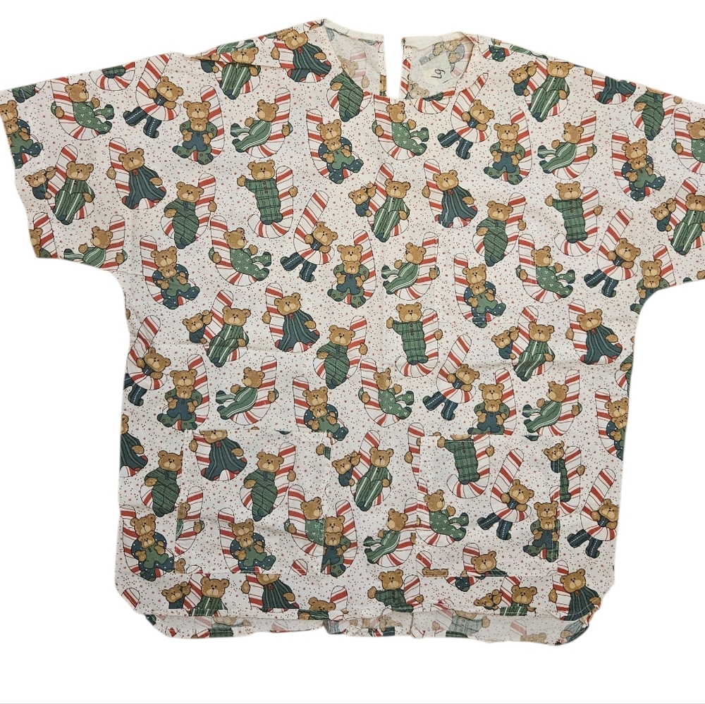 Bears Scrub Top